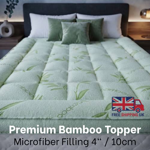 Bamboo mattress topper - mattress,