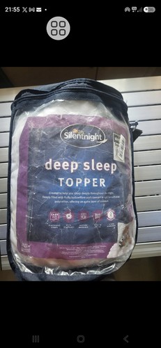 Silent night deep sleep topper - silent,