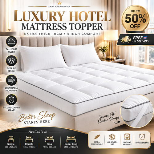 Hotel quality mattress topper - hotel,
