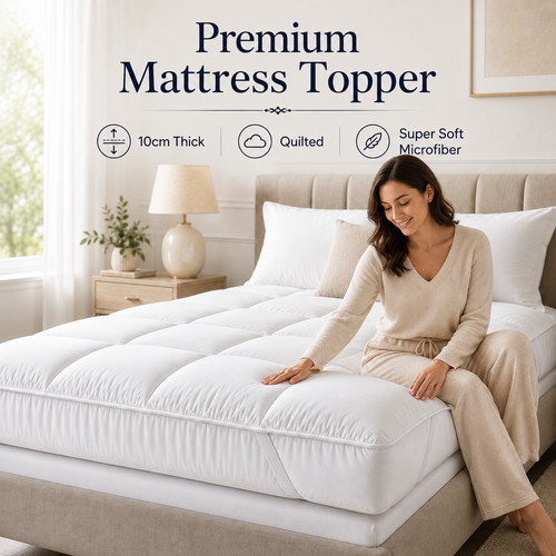 Extra deep mattress topper - mattress,