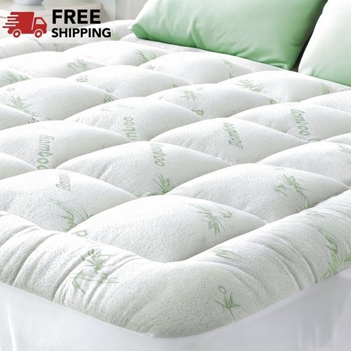 Bamboo mattress topper 10cm - topper,