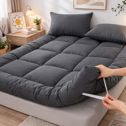 Made grey mattress topper - made,