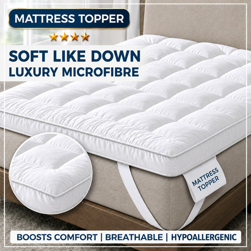 Hotel quality mattress topper - mattress,