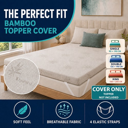 Reversible bamboo memory foam - reversible,